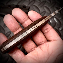 Load image into Gallery viewer, The HALF-CUT one off  (Canvas Micarta)