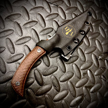 Load image into Gallery viewer, The HALF-CUT one off  (Canvas Micarta)