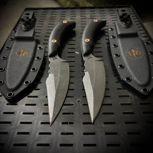 The HALF-CUT (Black G10) with deep carry sheath