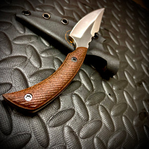 The HALF-CUT one off  (Canvas Micarta)