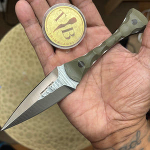 The Soucouyant  ( one off ultem pins/ OD G10) with challenge coin