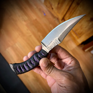 The HALF CUT-B  CPM CruWear ( epoxy cord wrap) double edged ( 370$ Canadian )